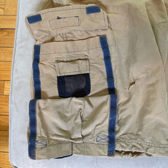 VINTAGE ABERCROMBIE & FITCH MEN'S PARATROOPS SHORTS - Size Medium (32 waist) - Picture 6 of 12
